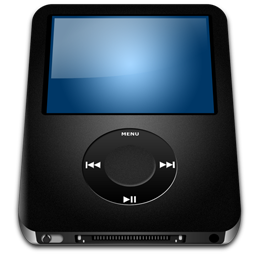 iPod Nano Black Alt Icon 256x256 png